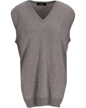 Lela Rose V-Neck Knitwear - Gray