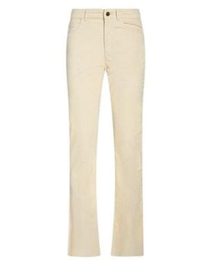 MAX&Co. Solid Corduroy Pants - Natural