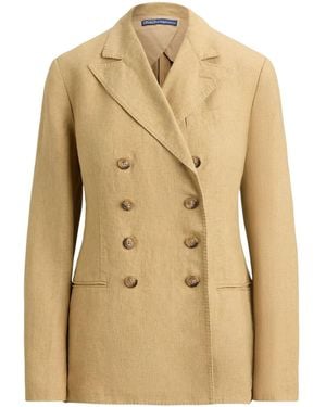 Polo Ralph Lauren Délavé Blazer - Natural