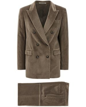 Tagliatore Long-Sleeved Suit - Multicolor