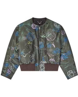 KENZO X Futura 2000' Bomber - Green