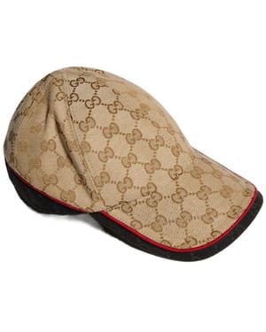 Gucci Gg Cotton Canvas Baseball Hat - Multicolour