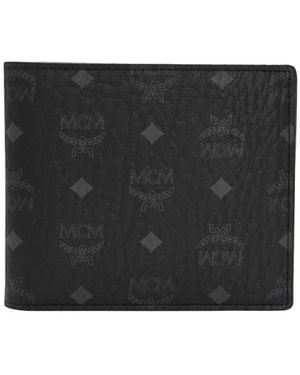 MCM Logo Wallet - Black