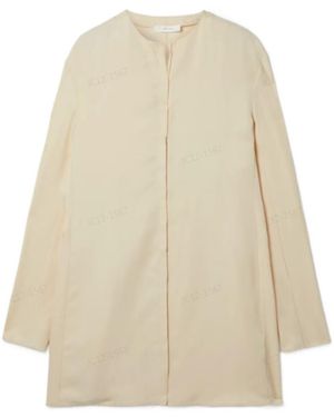The Row Logo Shirt - Natural