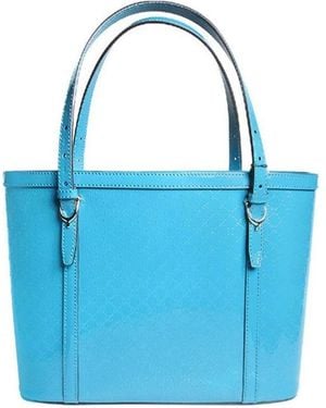 Gucci Gg Decorated Handbag - Blue