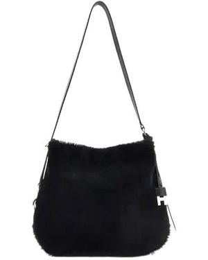 Hogan Hocket Shoulder Bag - Black