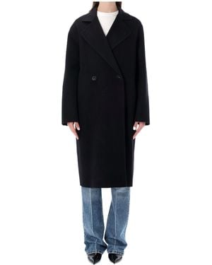 Stella McCartney Double-Breasted Coat - Black