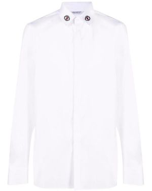 Neil Barrett Eye Printed Button Shirt - White