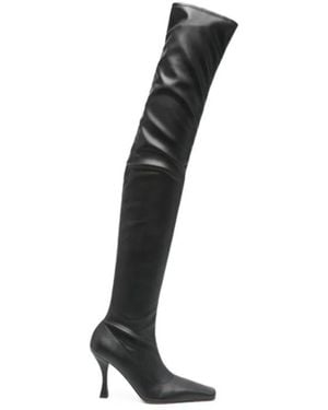 Proenza Schouler Trap Knee-High Boots - White