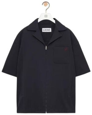 Loewe Short Sleeve Shirt - Blue