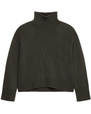 Givenchy Oversized Turtleneck Sweater - Green