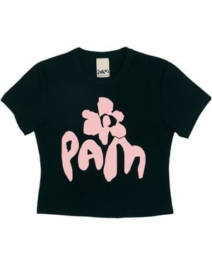 Pam Open-Necked Shirt - Black