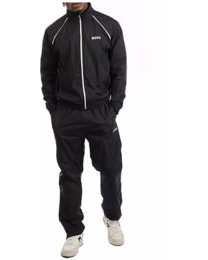 BOSS Active Water Repellent Tracksuit - Black
