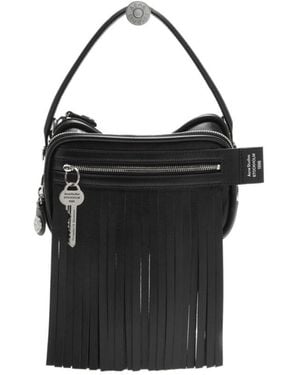 Acne Studios Camero Tassel Crossbody Bag - Black