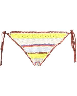 Ganni Knitted Bikini - Yellow