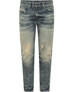 DIESEL Belt Loops Jeans - Blue