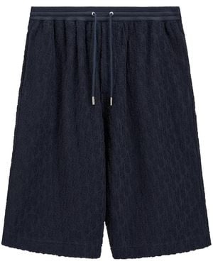 Dior Oblique Bermuda Shorts - Blue
