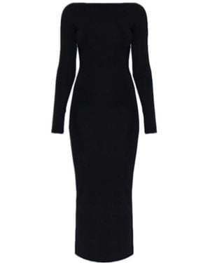 Entire studios Long-Sleeved Pencil Dress - Black