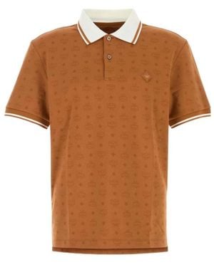MCM Short-Sleeved Polo Shirt - Brown