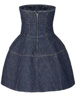 white christmas dresses Denim Sweetheart Dress – Sassy Antler Boutique main image 1