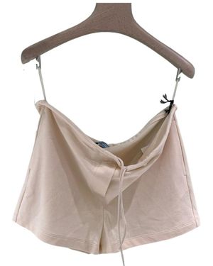 Prada Piqué Shorts - Grey