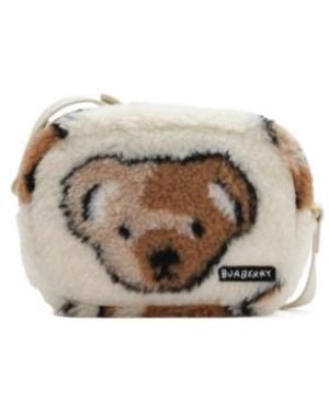 Burberry Thomas Bear Camera Bag - White
