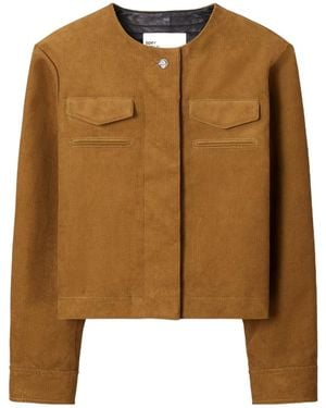 Tory Burch Corduroy Jacket - Brown