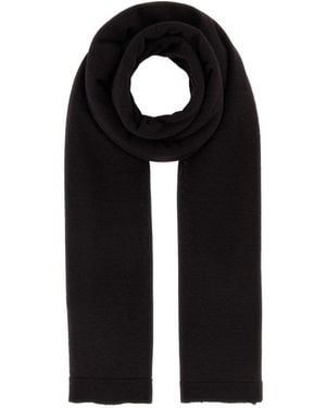 The Row Knitted Scarf - Black