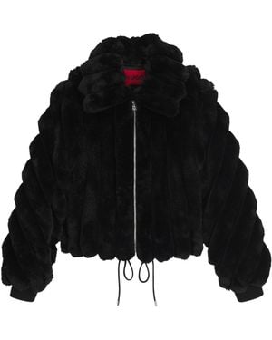 BOSS Simple Coat - Black