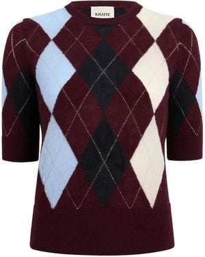 KHAITE Anders Top - Purple