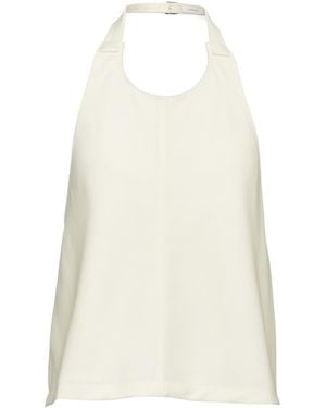 Wardrobe NYC Halter Neck Top - White