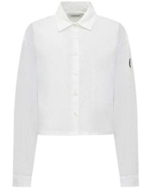 Ambush Cropped Overshirt - White
