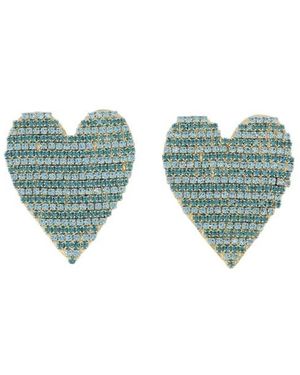 Shourouk Watermelon Embellished Earrings - Green
