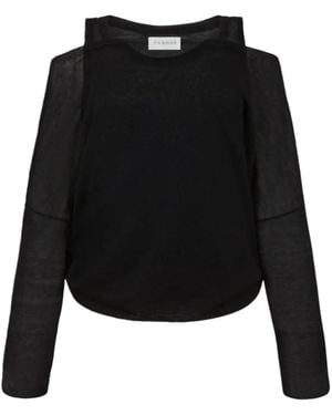 P.A.R.O.S.H. Long-Sleeve T-Shirt - Black