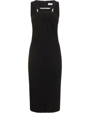 Michael Kors Sleeveless Mid-Length Dress - Black