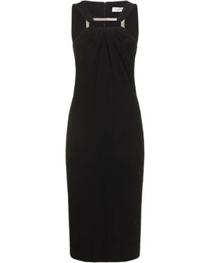 Michael Kors Sleeveless Mid-Length Dress - Black