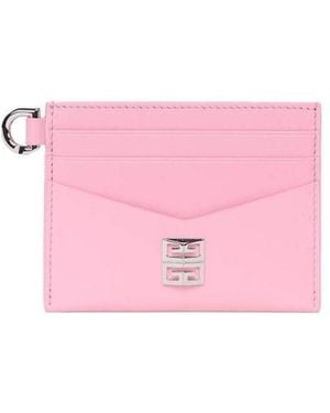 Givenchy 4G Cardholder Wallet - Pink
