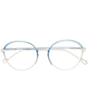 Chloé Chlo Eyewear Round Frame Glasses - Blue