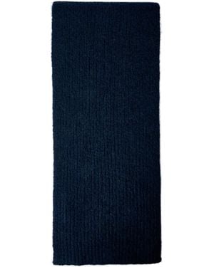 Dries Van Noten Knitted Scarf - Blue