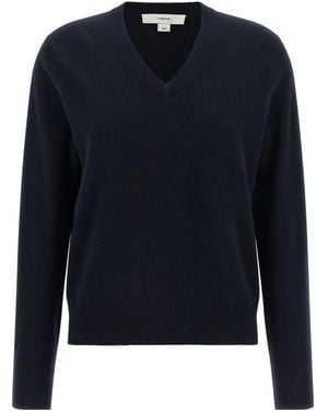 Vince Long-Sleeved Jumper - Blue