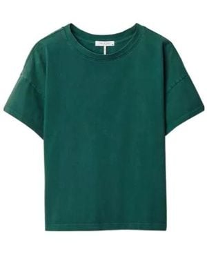 Rag & Bone Boxy Crew-Neck T-Shirt - Green