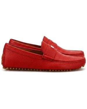 Gucci Logo Casual Business Shoes - Red