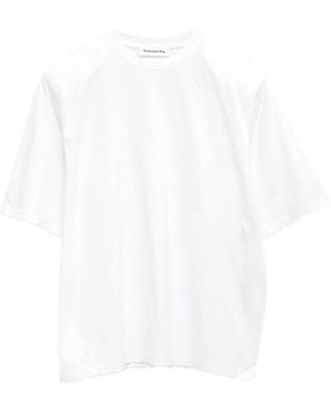 Frankie Shop Anira Padded-Shoulder T-Shirt - White