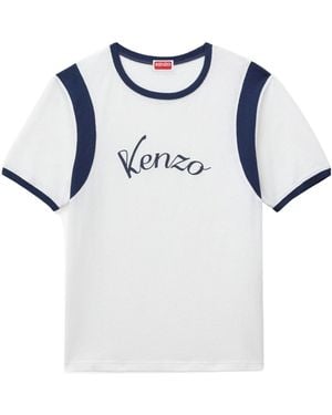 KENZO Varsity' T-Shirt - Blue
