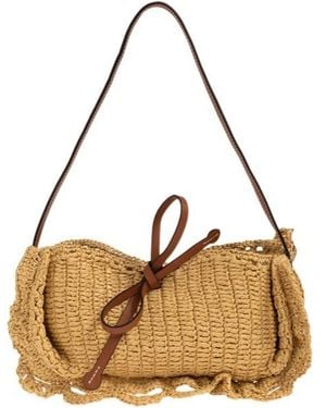 Ulla Johnson Woven Shoulder Bag - Metallic