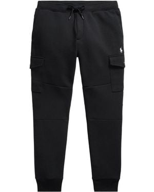 Ralph Lauren Cargo Track Trousers - Black