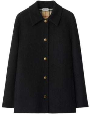 Burberry Wool Lancashire Jacket - Black