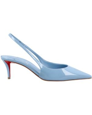 Christian Louboutin Miss Z Slingback Pumps - Blue