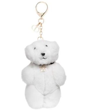 Dior Bear Bag Accessory - White