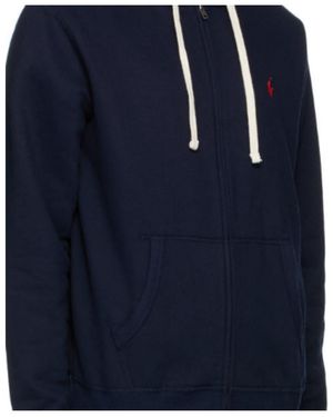 Polo Ralph Lauren Logo Hooded Cardigan - Blue